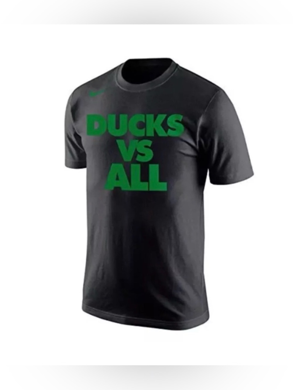 Nike Oregon Ducks vs. All Men's Black Green T-Shirt Tee Men’s Large